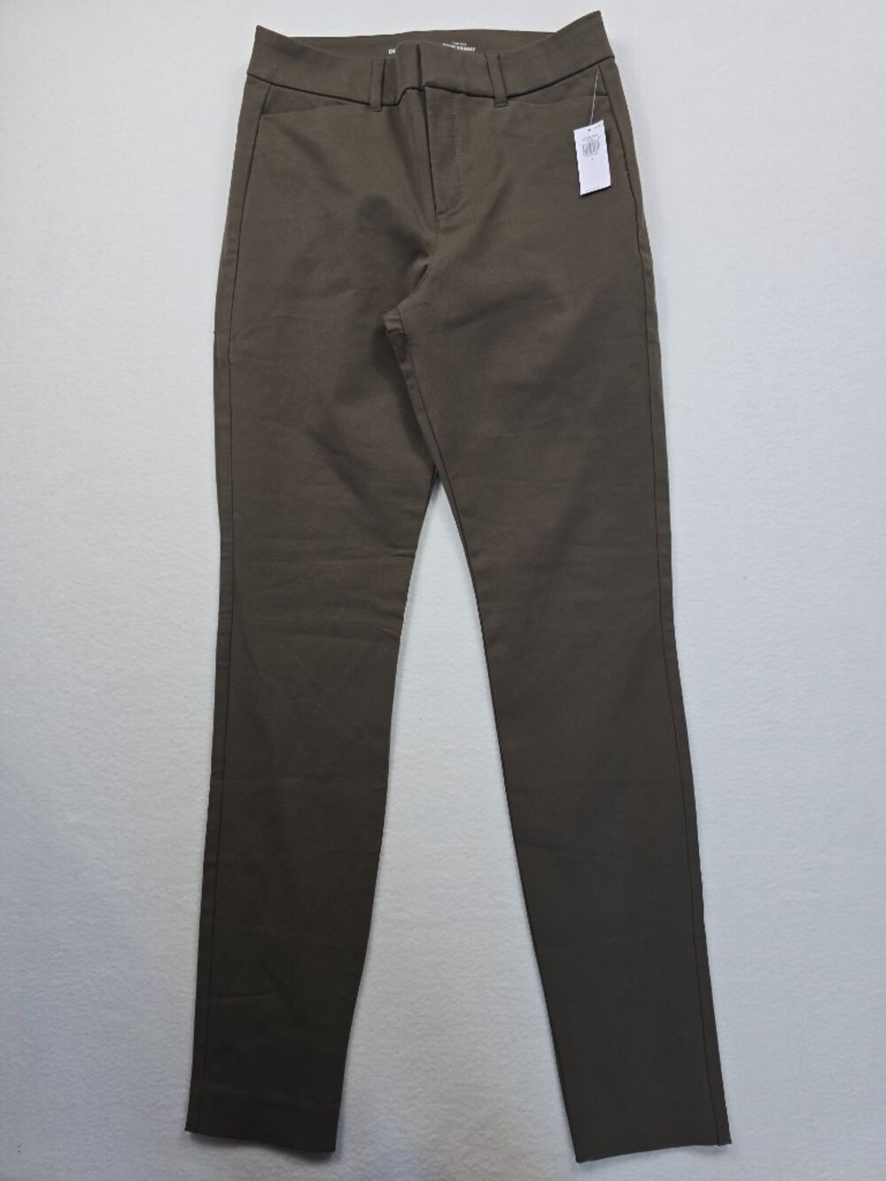 NEW Old Navy High-Rise Pixie Skinny Pants Size 4 Olive Green